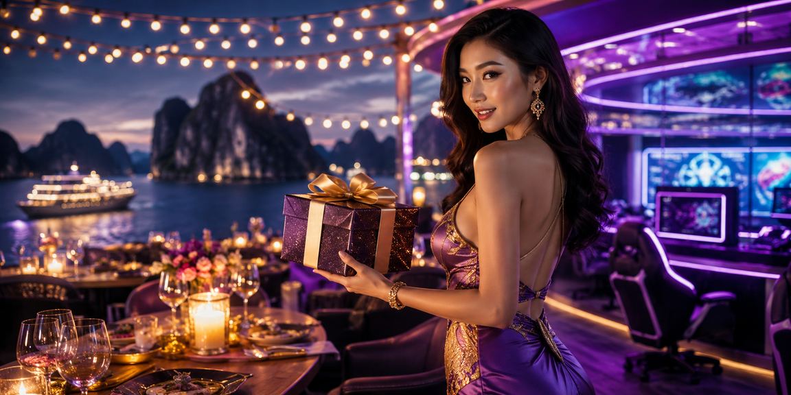 Không gian cá cược esports bên bờ biển Vịnh Hạ Long tại Vietnam